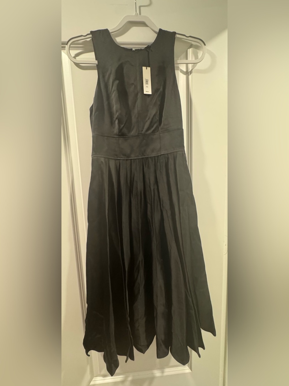 Banana Republic Black Formal Sleeveless Dress 0 Petite NWT